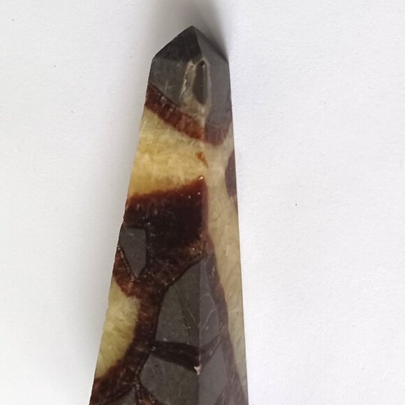 Septarian Stone Obelisk Wand Tower Figurine - Picture 5 of 5